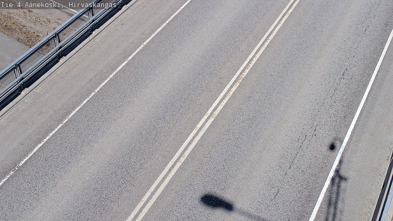Weather Camera Image Road 4 Äänekoski, Hirvaskangas, Äänekoski, Keski-Suomi