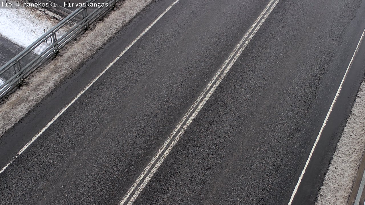 Weather Camera Image Road 4 Äänekoski, Hirvaskangas, Äänekoski, Keski-Suomi