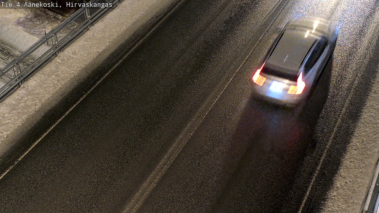 Weather Camera Image Väg 4 Äänekoski, Hirvaskangas, Äänekoski, Keski-Suomi
