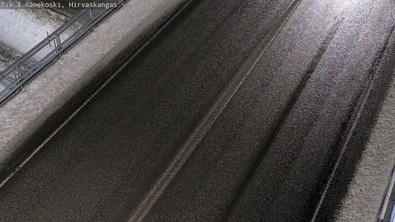 Weather Camera Image Väg 4 Äänekoski, Hirvaskangas, Äänekoski, Keski-Suomi