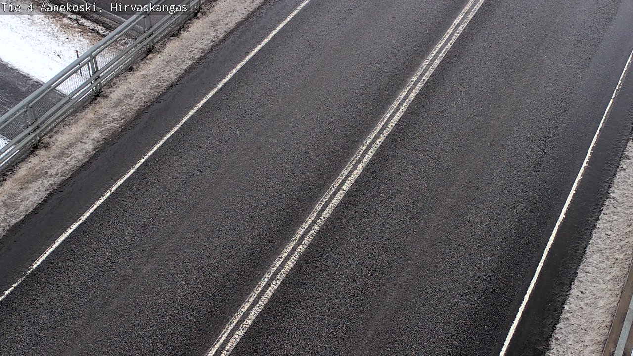Weather Camera Image Road 4 Äänekoski, Hirvaskangas, Äänekoski, Keski-Suomi