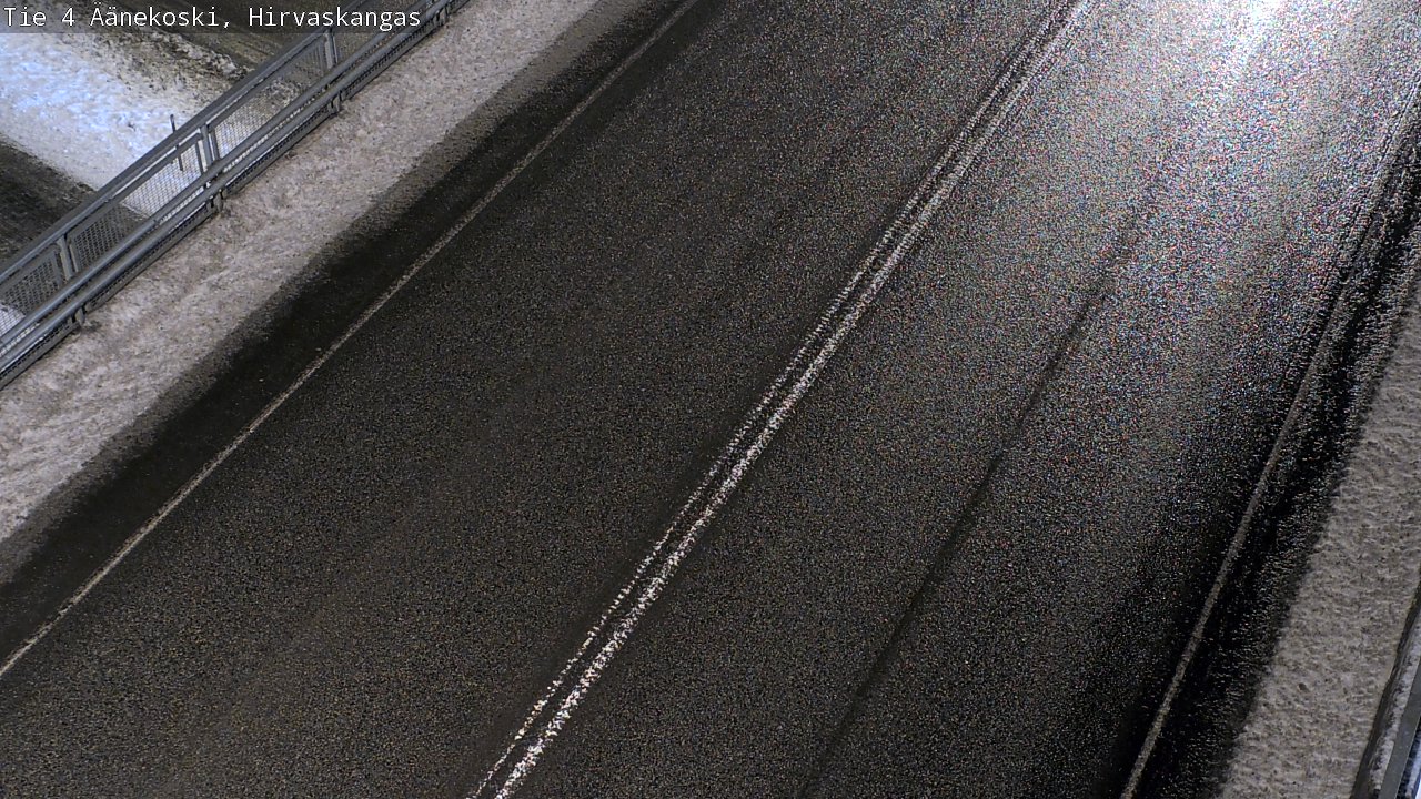 Weather Camera Image Väg 4 Äänekoski, Hirvaskangas, Äänekoski, Keski-Suomi