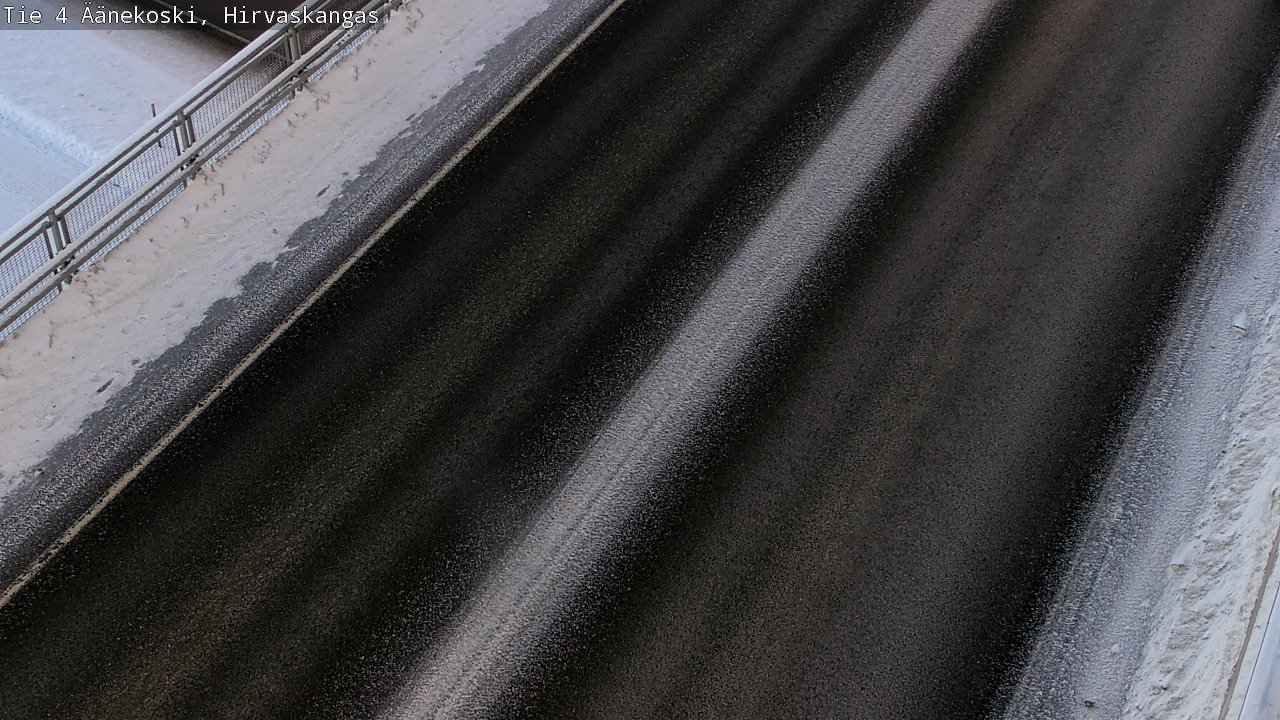 Weather Camera Image Road 4 Äänekoski, Hirvaskangas, Äänekoski, Keski-Suomi