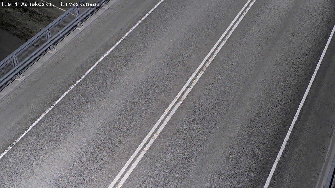 Weather Camera Image Road 4 Äänekoski, Hirvaskangas, Äänekoski, Keski-Suomi