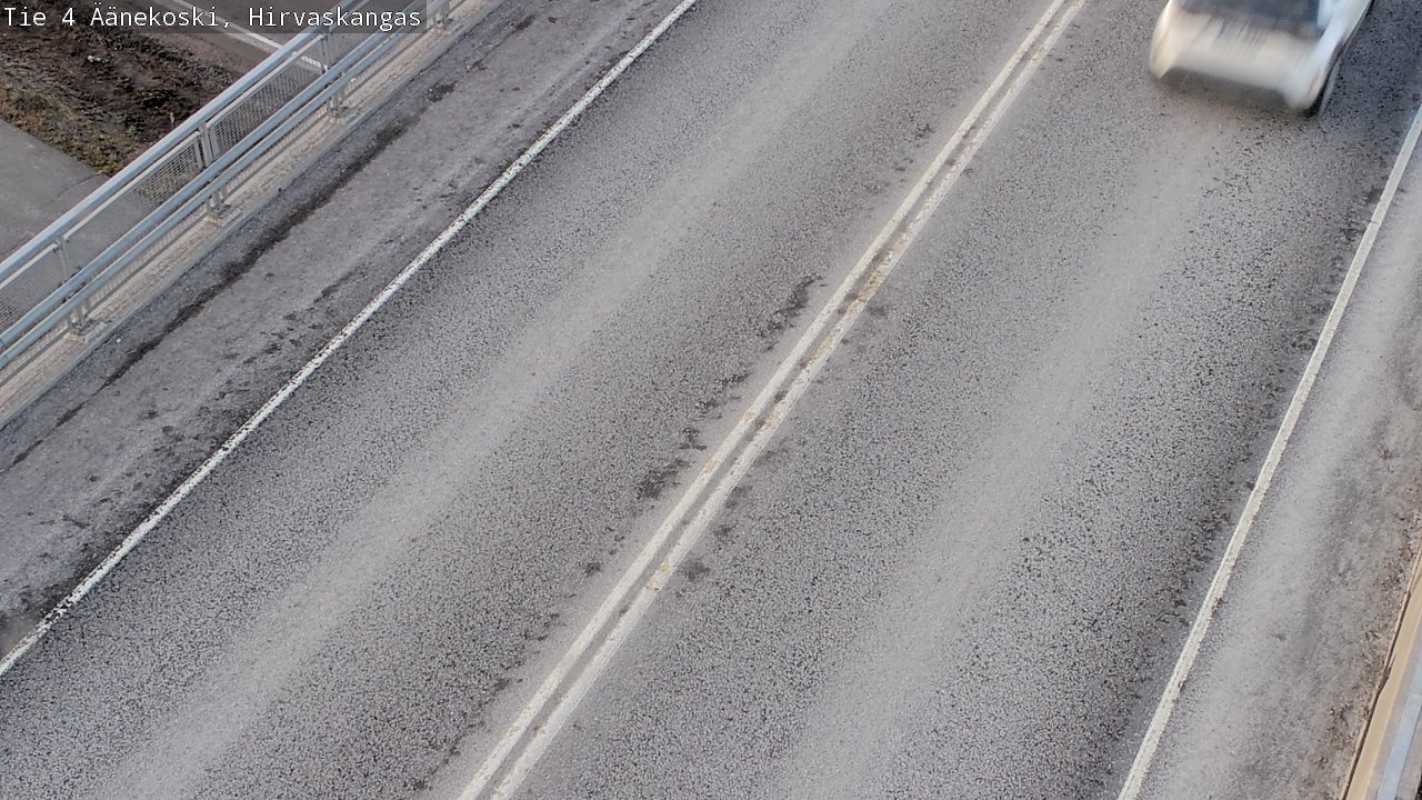 Weather Camera Image Road 4 Äänekoski, Hirvaskangas, Äänekoski, Keski-Suomi