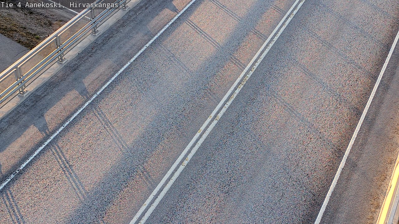 Weather Camera Image Road 4 Äänekoski, Hirvaskangas, Äänekoski, Keski-Suomi