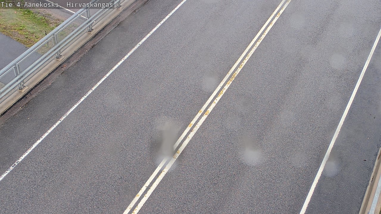 Weather Camera Image Väg 4 Äänekoski, Hirvaskangas, Äänekoski, Keski-Suomi
