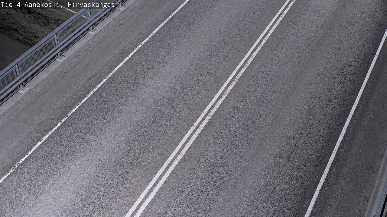Weather Camera Image Road 4 Äänekoski, Hirvaskangas, Äänekoski, Keski-Suomi