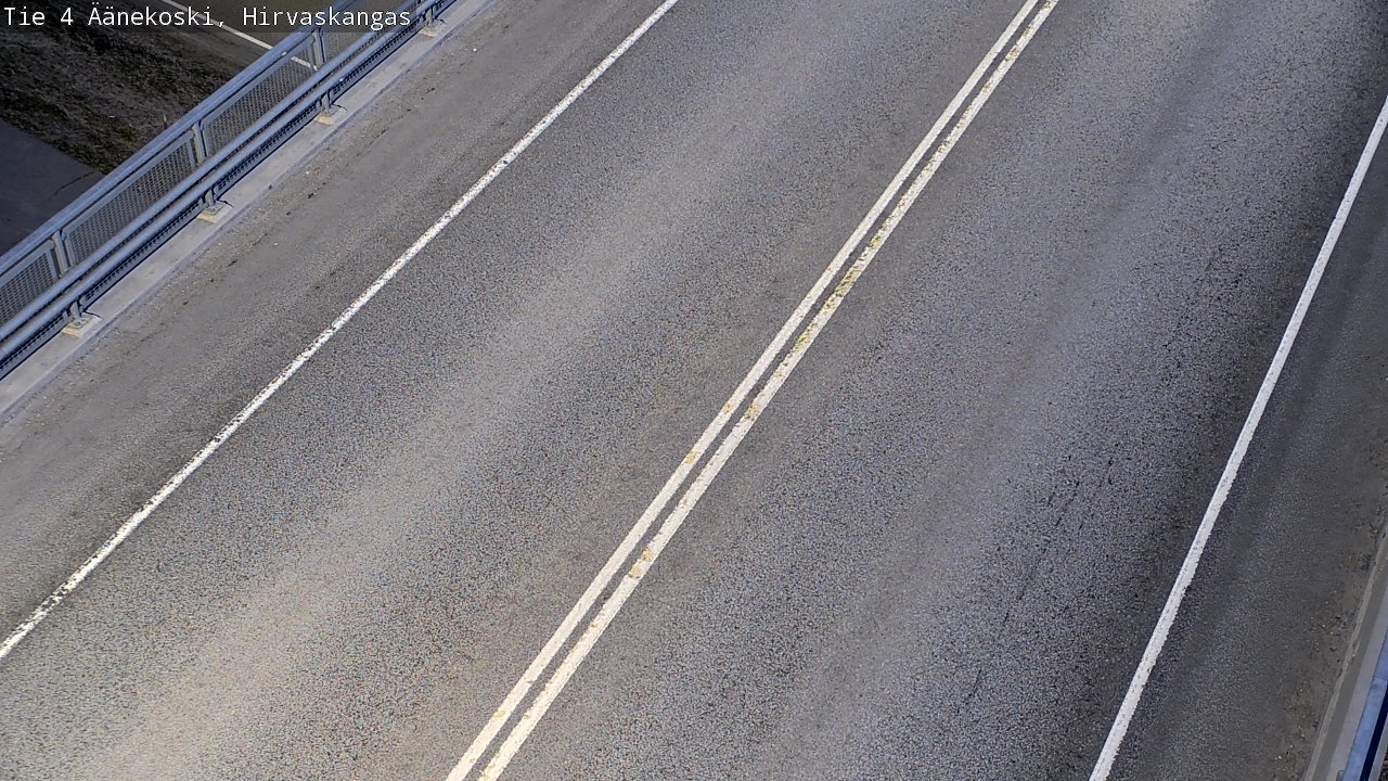 Weather Camera Image Road 4 Äänekoski, Hirvaskangas, Äänekoski, Keski-Suomi