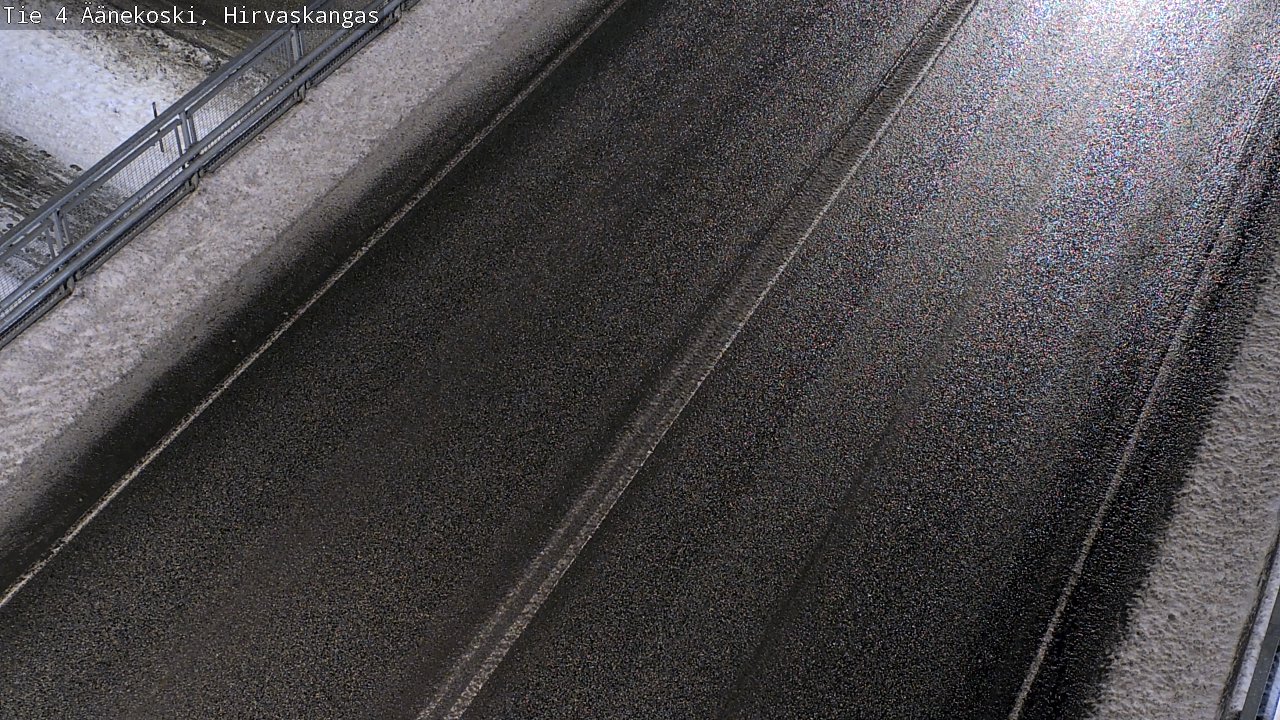 Weather Camera Image Väg 4 Äänekoski, Hirvaskangas, Äänekoski, Keski-Suomi