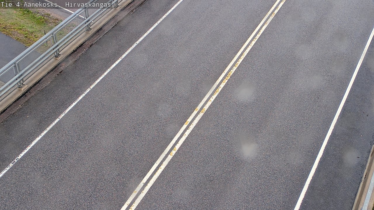 Weather Camera Image Väg 4 Äänekoski, Hirvaskangas, Äänekoski, Keski-Suomi