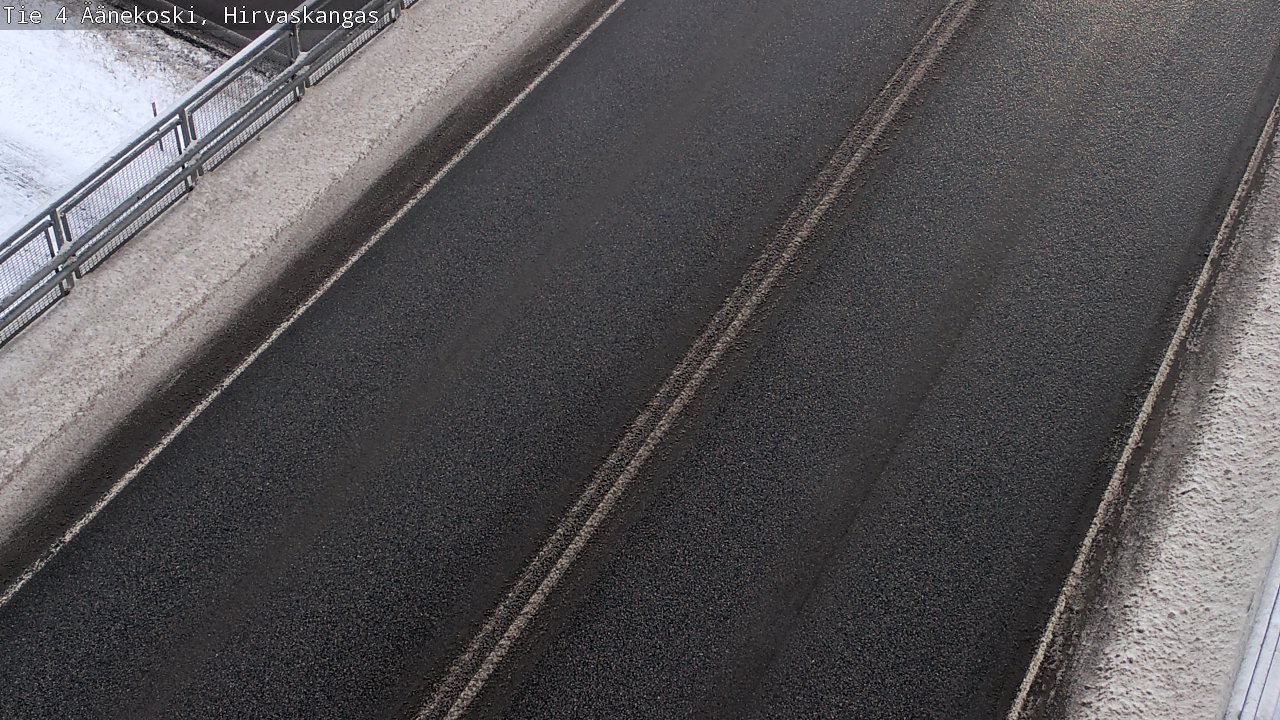 Weather Camera Image Väg 4 Äänekoski, Hirvaskangas, Äänekoski, Keski-Suomi