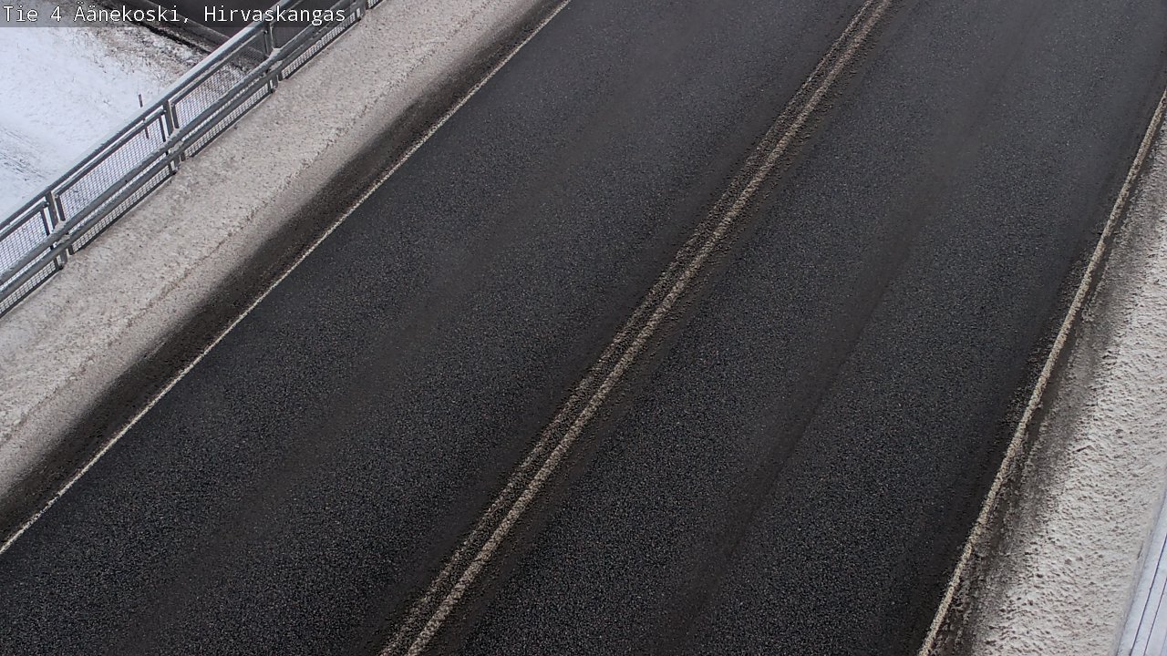 Weather Camera Image Väg 4 Äänekoski, Hirvaskangas, Äänekoski, Keski-Suomi