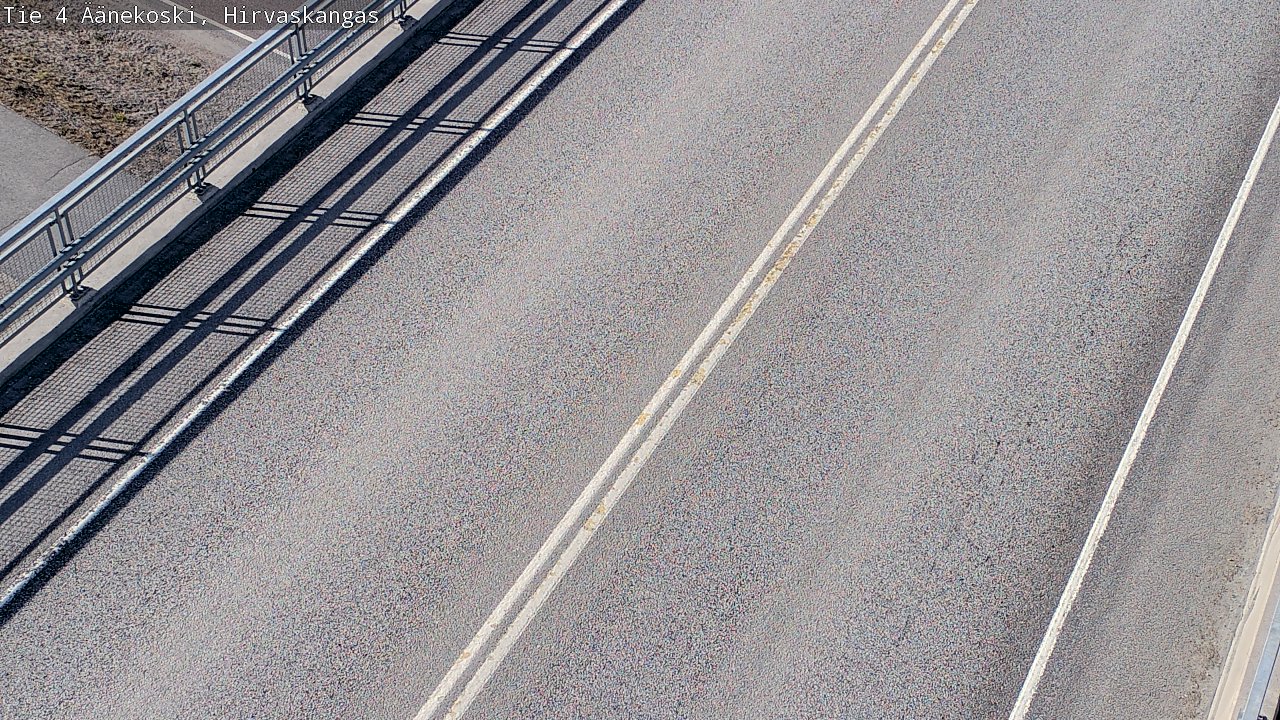 Weather Camera Image Road 4 Äänekoski, Hirvaskangas, Äänekoski, Keski-Suomi