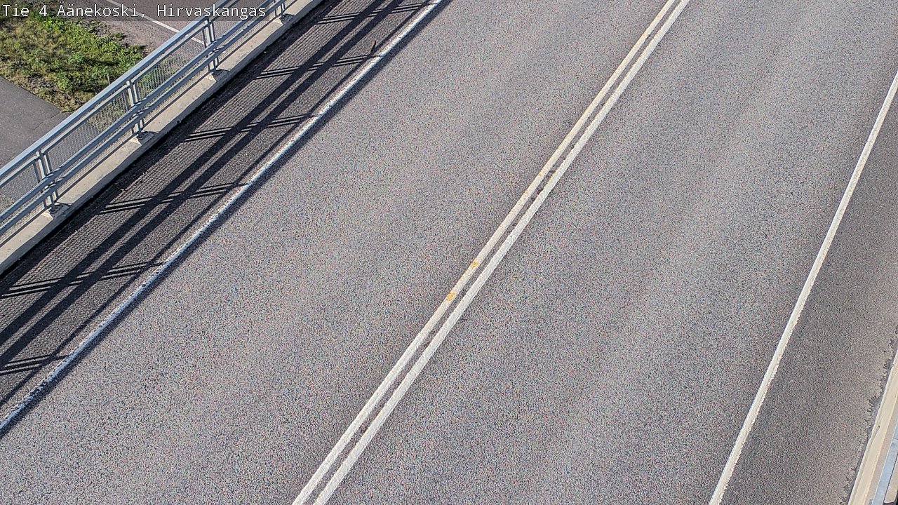 Weather Camera Image Road 4 Äänekoski, Hirvaskangas, Äänekoski, Keski-Suomi