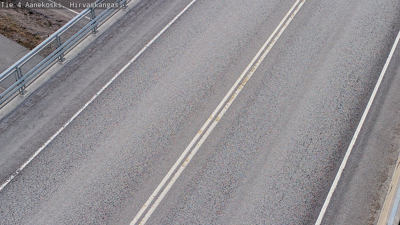 Weather Camera Image Road 4 Äänekoski, Hirvaskangas, Äänekoski, Keski-Suomi
