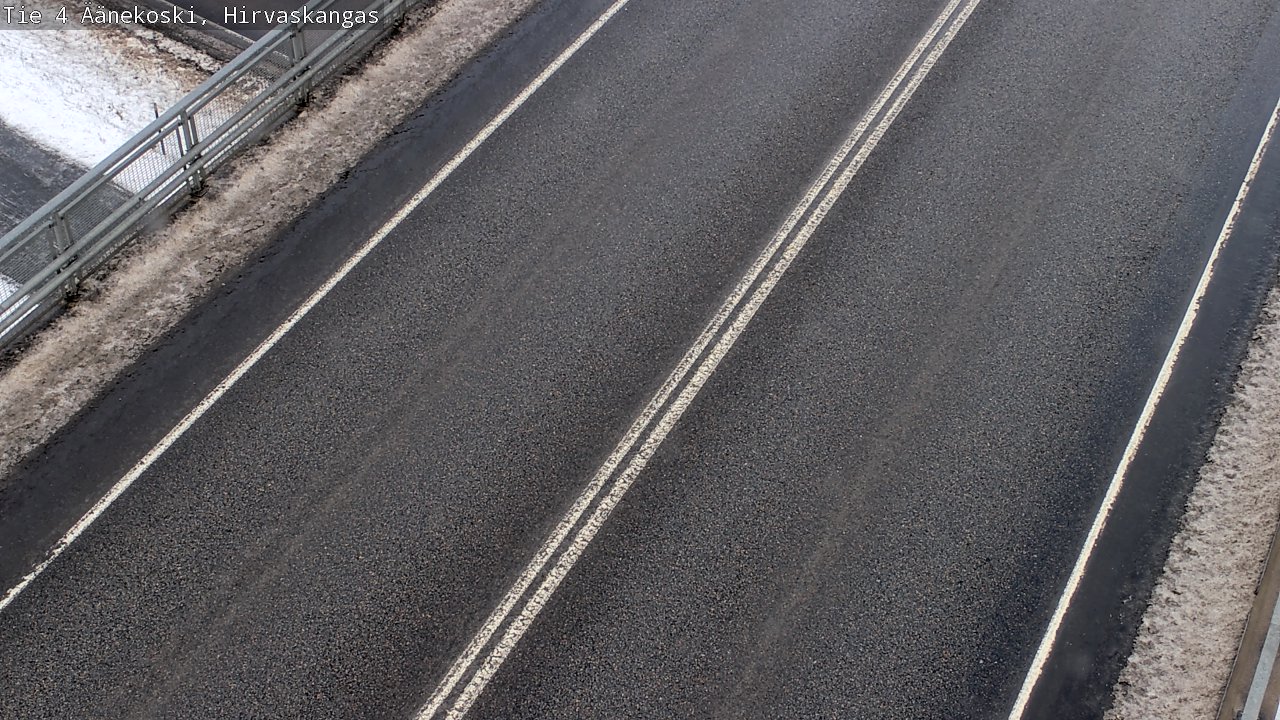 Weather Camera Image Road 4 Äänekoski, Hirvaskangas, Äänekoski, Keski-Suomi