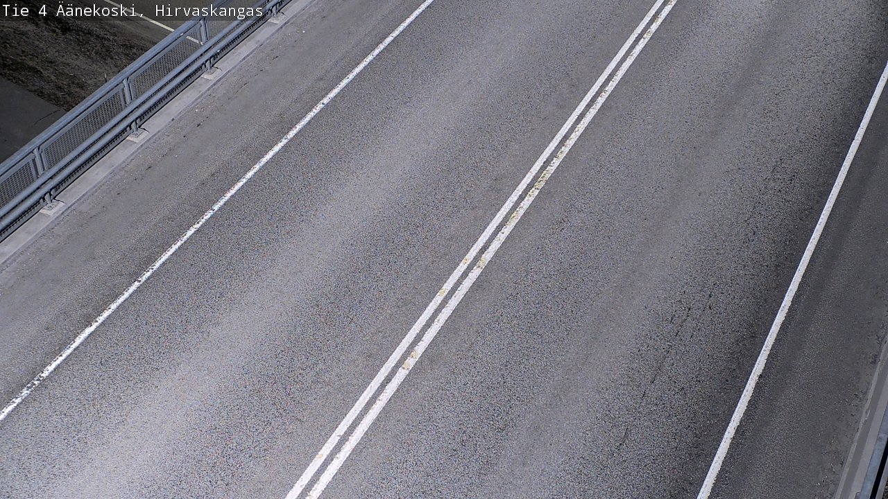 Weather Camera Image Road 4 Äänekoski, Hirvaskangas, Äänekoski, Keski-Suomi