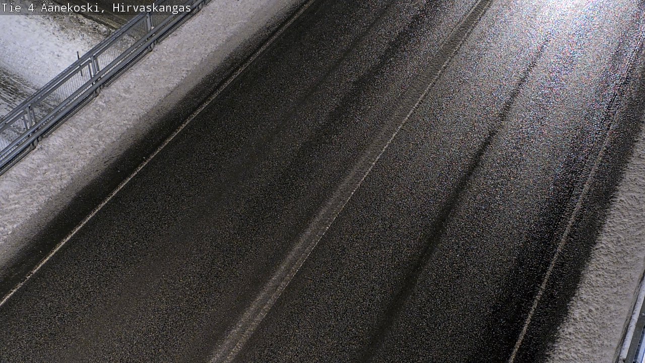 Weather Camera Image Väg 4 Äänekoski, Hirvaskangas, Äänekoski, Keski-Suomi
