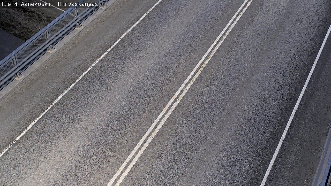Weather Camera Image Road 4 Äänekoski, Hirvaskangas, Äänekoski, Keski-Suomi