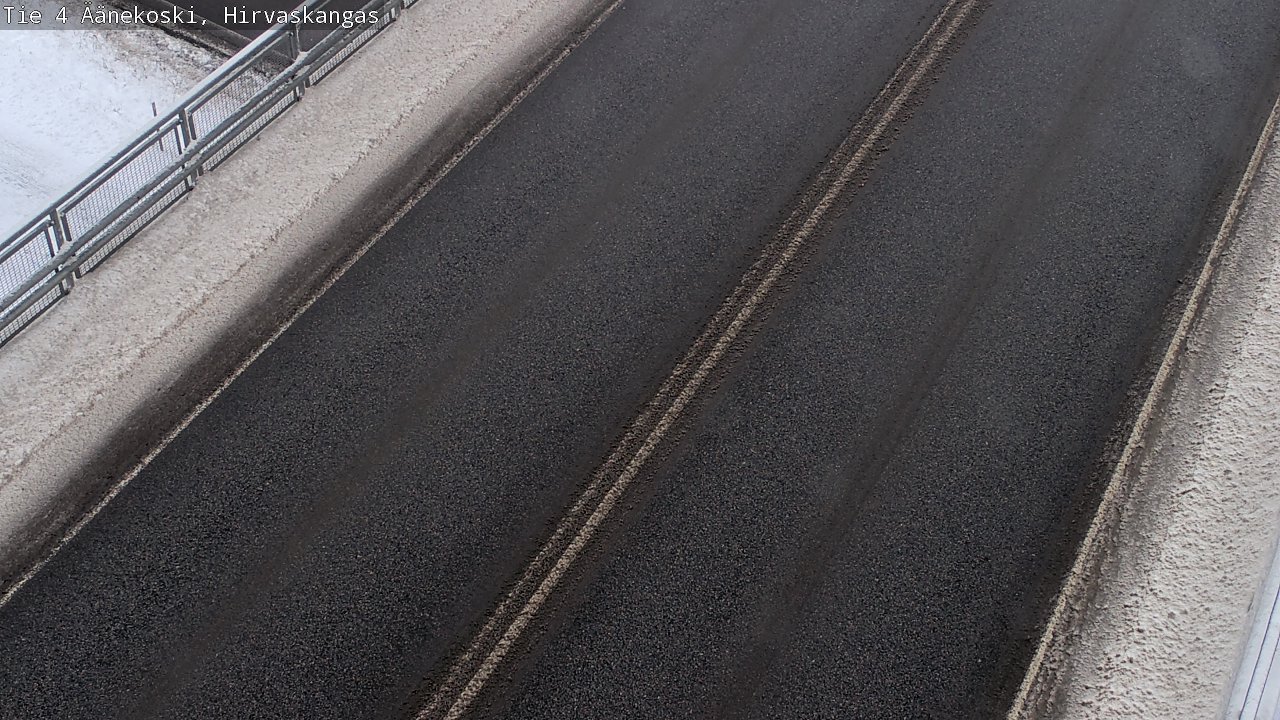 Weather Camera Image Väg 4 Äänekoski, Hirvaskangas, Äänekoski, Keski-Suomi