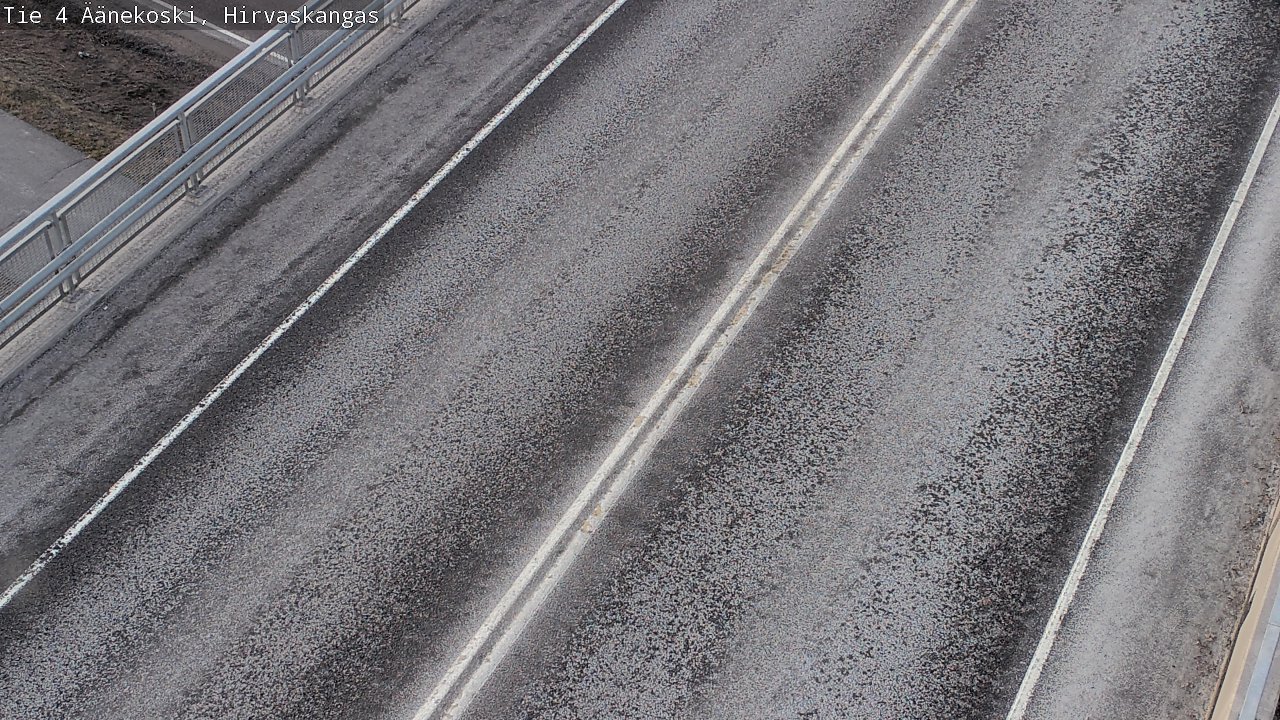 Weather Camera Image Road 4 Äänekoski, Hirvaskangas, Äänekoski, Keski-Suomi