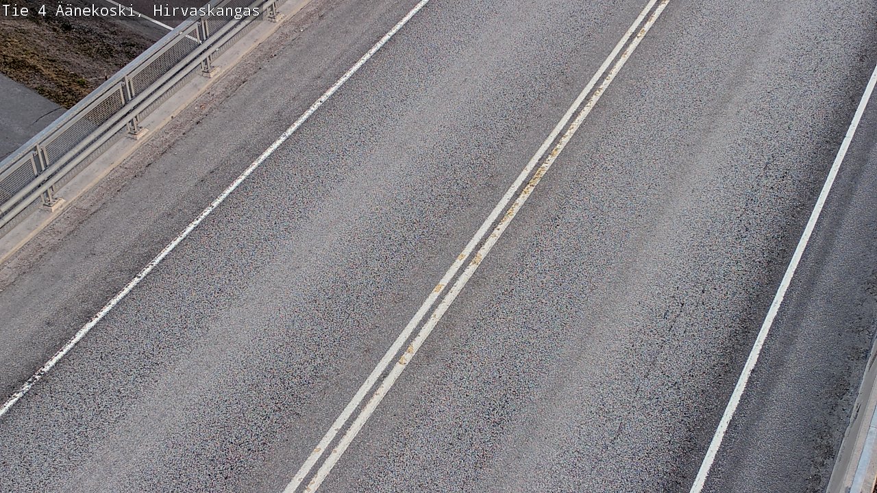 Weather Camera Image Väg 4 Äänekoski, Hirvaskangas, Äänekoski, Keski-Suomi