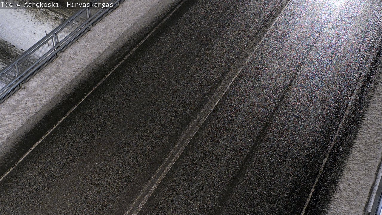Weather Camera Image Väg 4 Äänekoski, Hirvaskangas, Äänekoski, Keski-Suomi