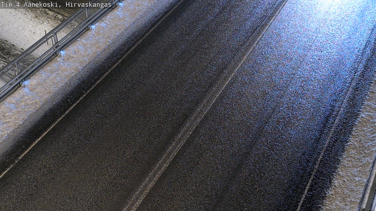 Weather Camera Image Väg 4 Äänekoski, Hirvaskangas, Äänekoski, Keski-Suomi