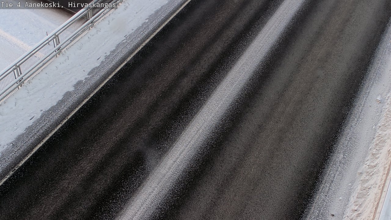 Weather Camera Image Väg 4 Äänekoski, Hirvaskangas, Äänekoski, Keski-Suomi