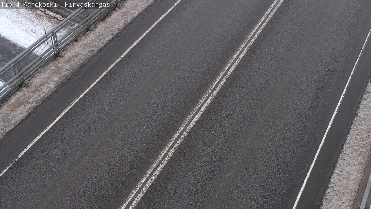 Weather Camera Image Road 4 Äänekoski, Hirvaskangas, Äänekoski, Keski-Suomi
