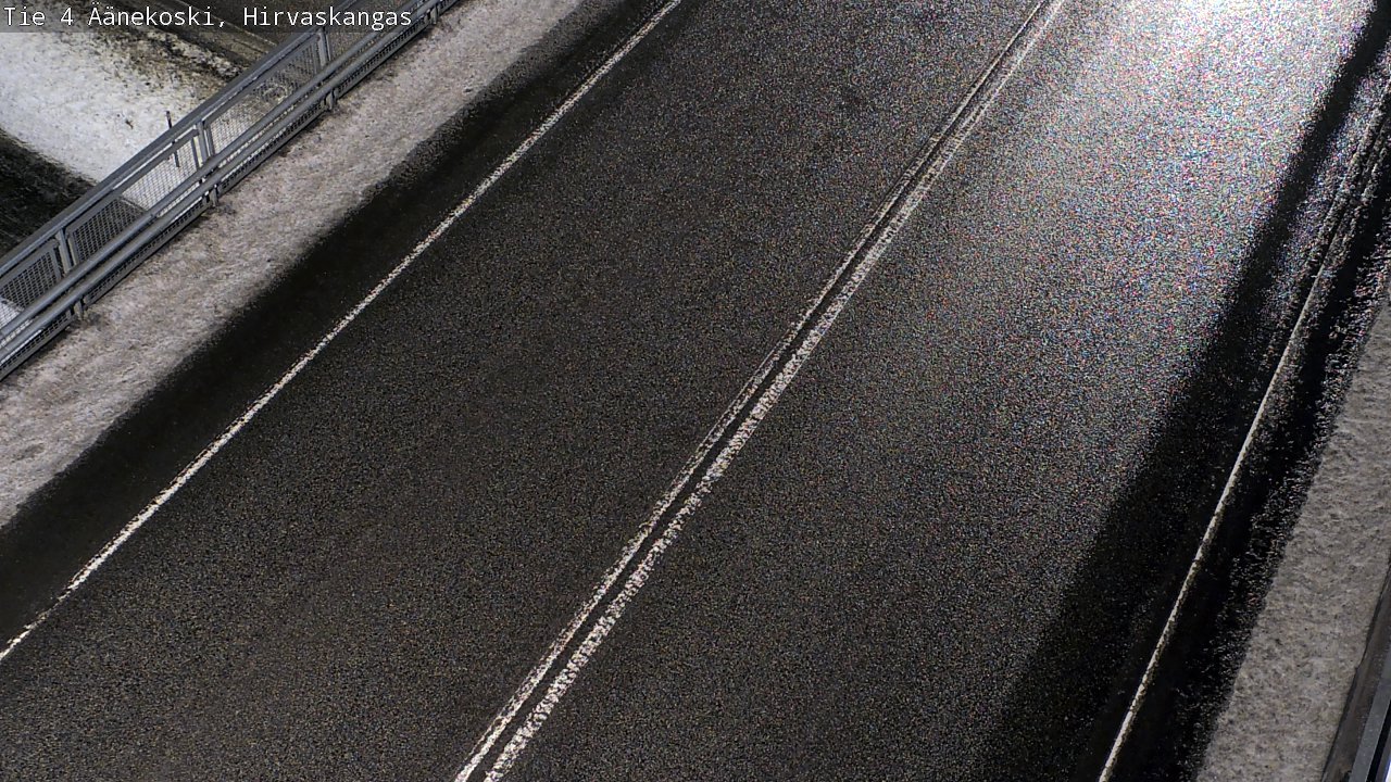 Weather Camera Image Väg 4 Äänekoski, Hirvaskangas, Äänekoski, Keski-Suomi
