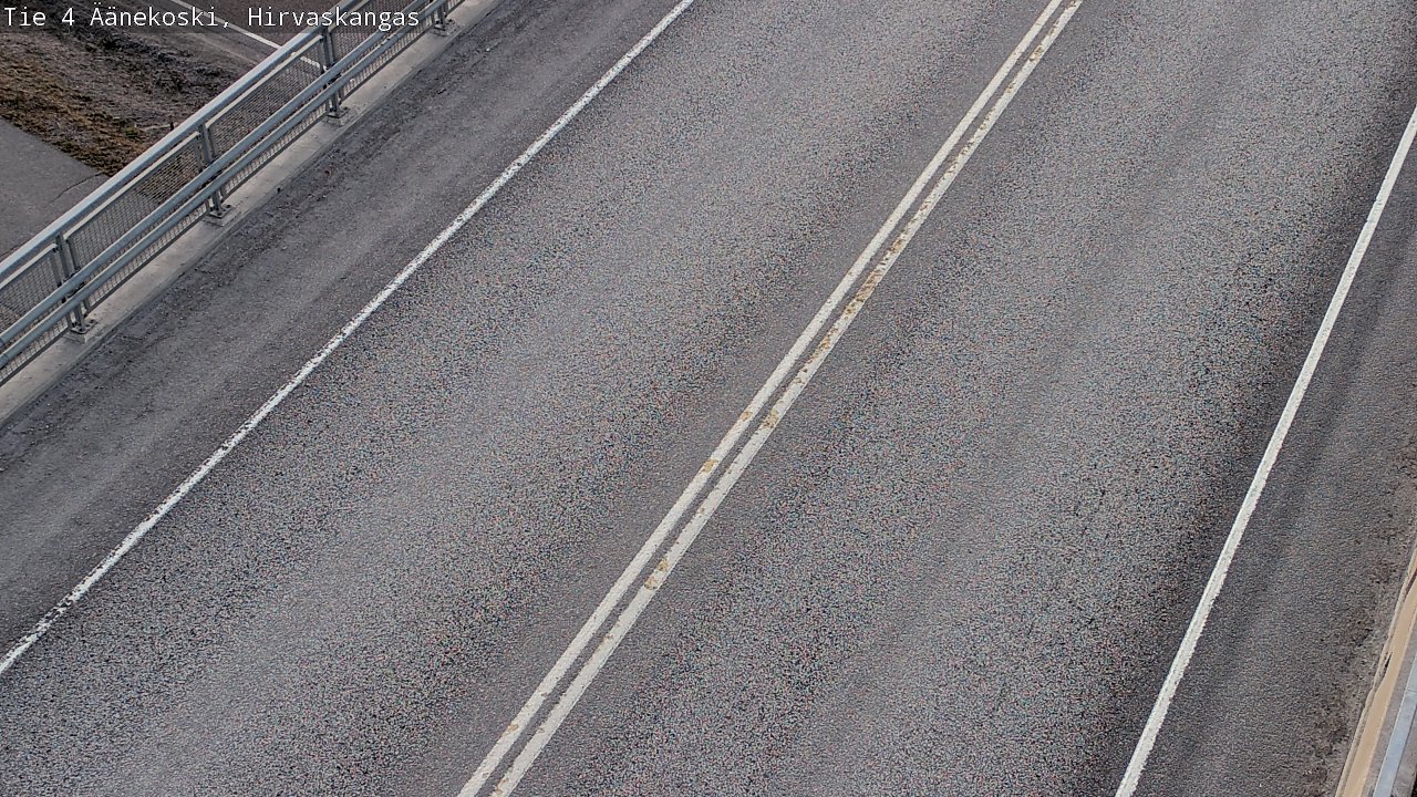 Weather Camera Image Road 4 Äänekoski, Hirvaskangas, Äänekoski, Keski-Suomi
