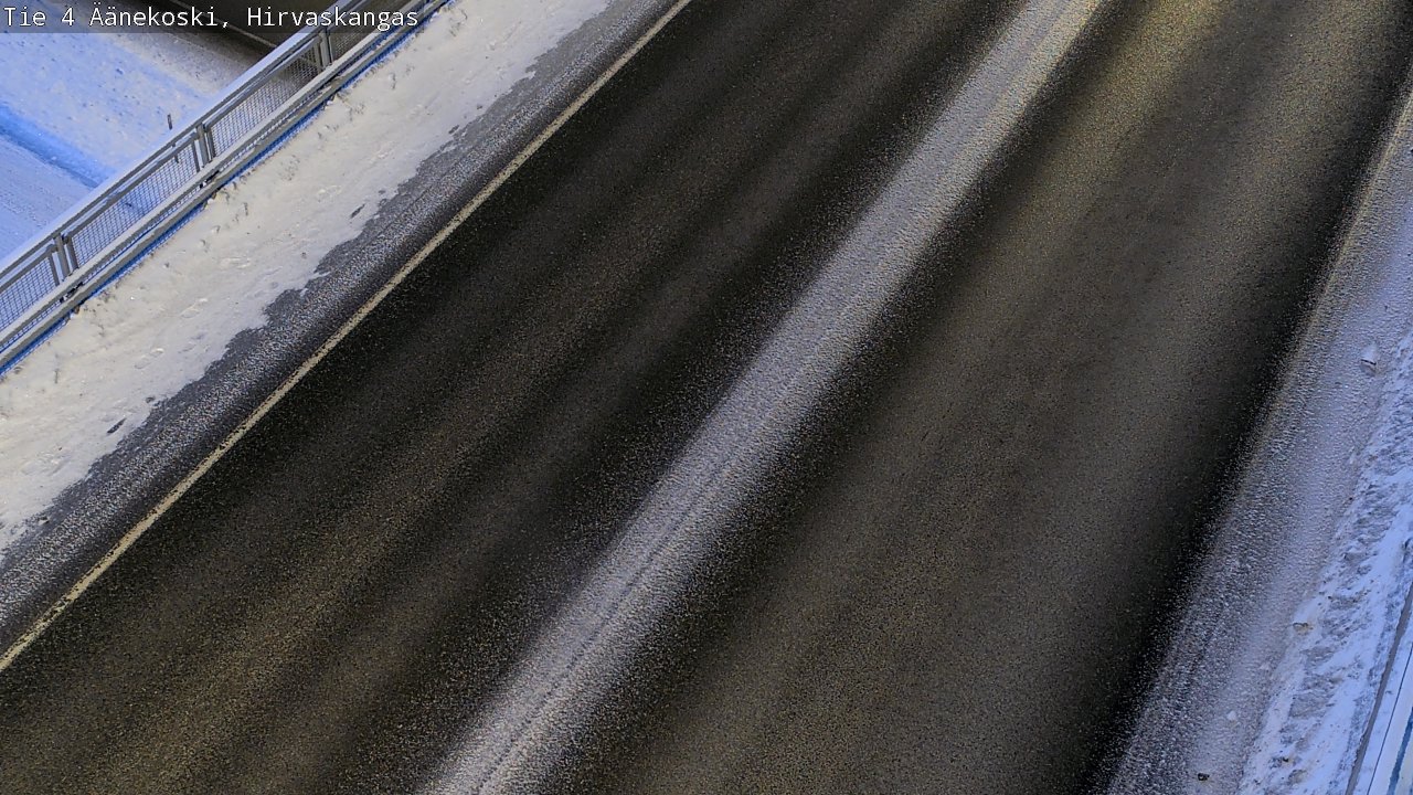 Weather Camera Image Road 4 Äänekoski, Hirvaskangas, Äänekoski, Keski-Suomi