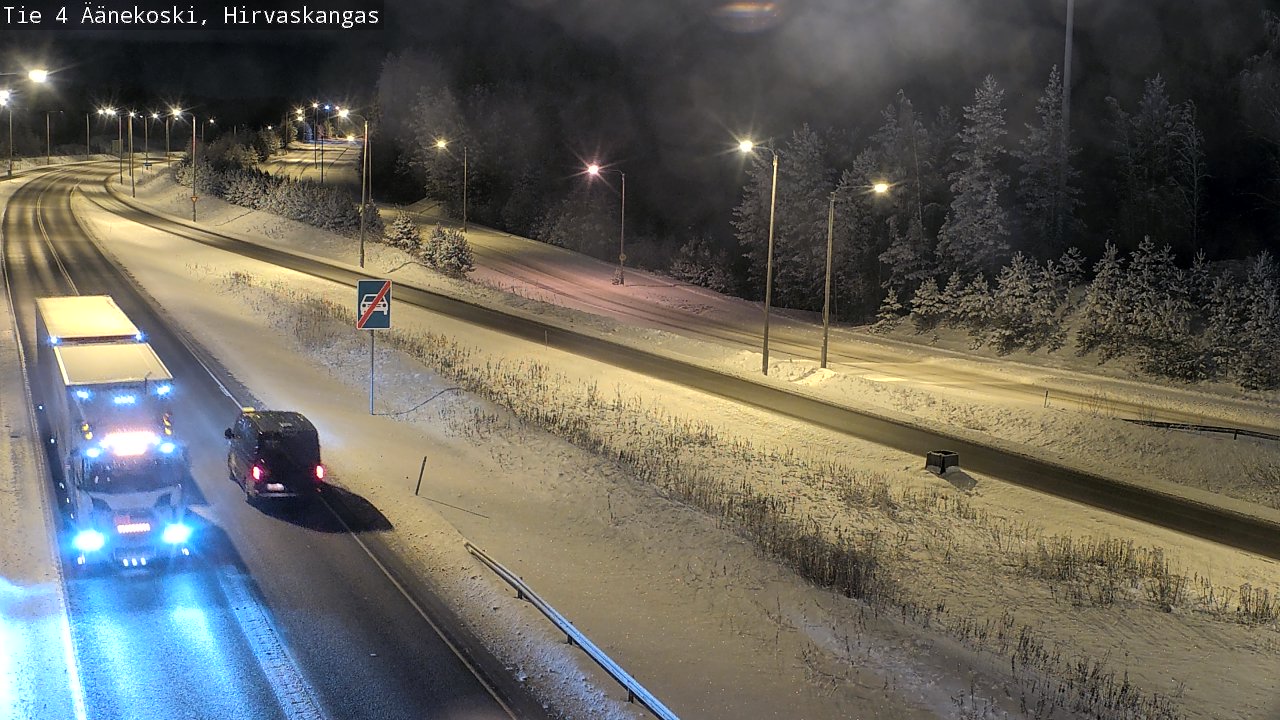 Kelikamerat Kuva Tie 4 Äänekoski, Hirvaskangas, Äänekoski, Keski-Suomi