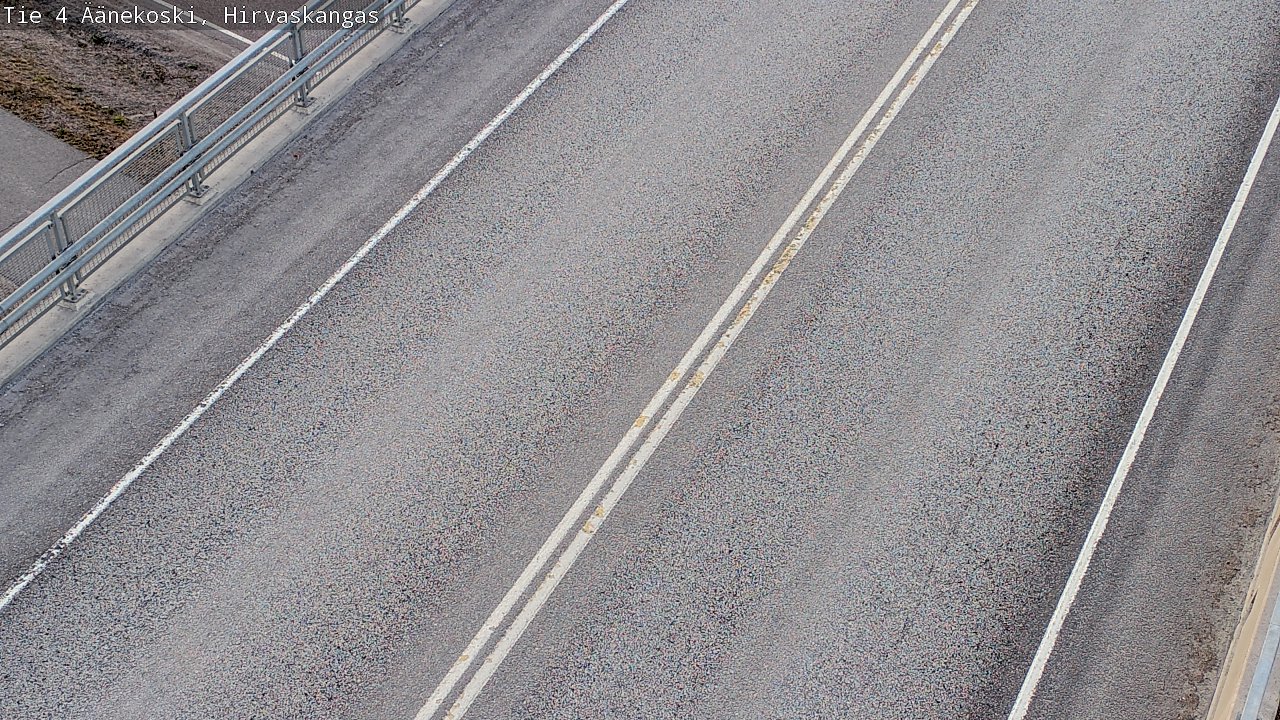 Weather Camera Image Road 4 Äänekoski, Hirvaskangas, Äänekoski, Keski-Suomi