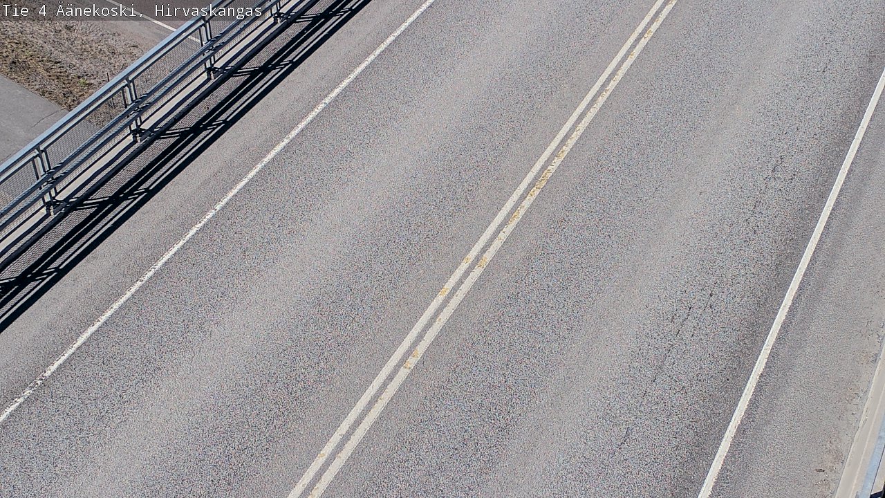 Weather Camera Image Road 4 Äänekoski, Hirvaskangas, Äänekoski, Keski-Suomi