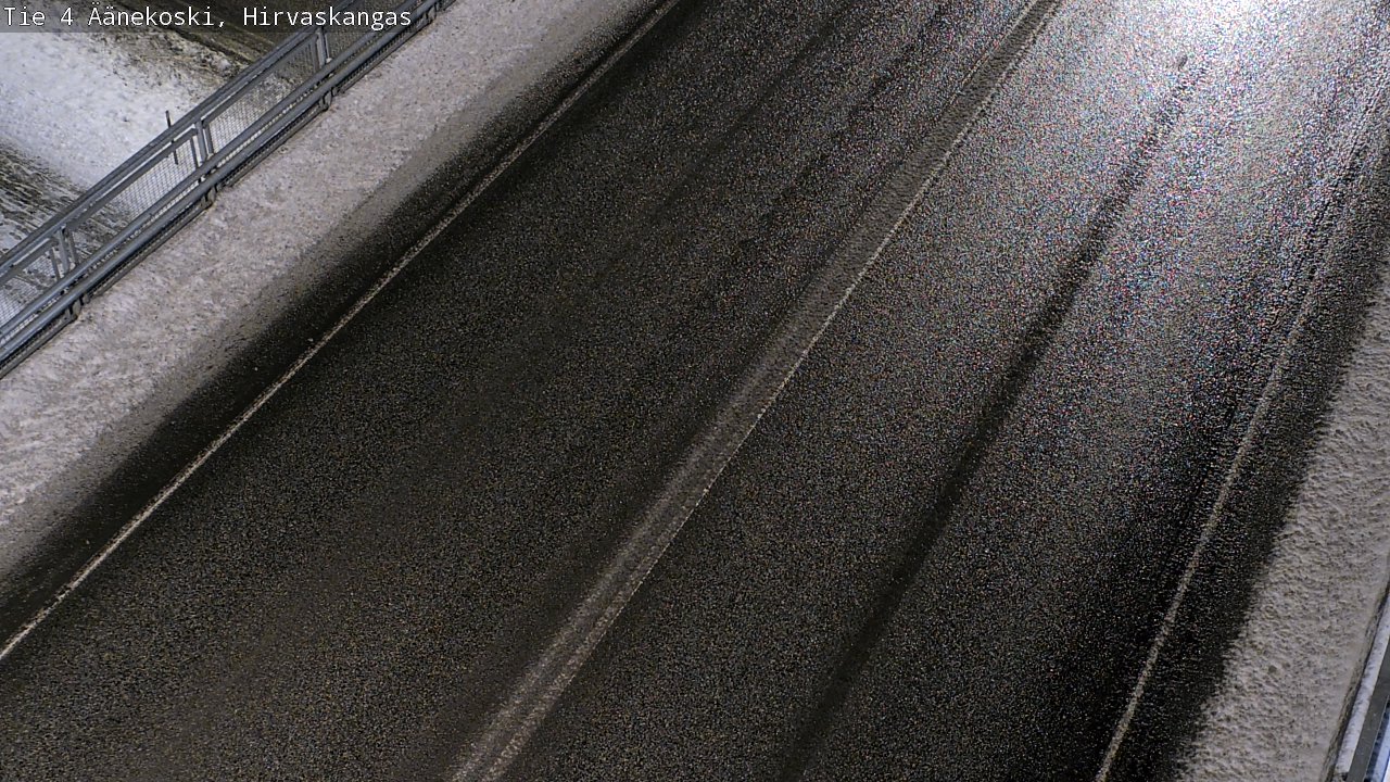 Weather Camera Image Väg 4 Äänekoski, Hirvaskangas, Äänekoski, Keski-Suomi