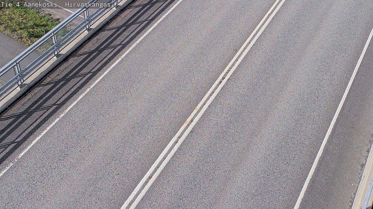 Weather Camera Image Road 4 Äänekoski, Hirvaskangas, Äänekoski, Keski-Suomi