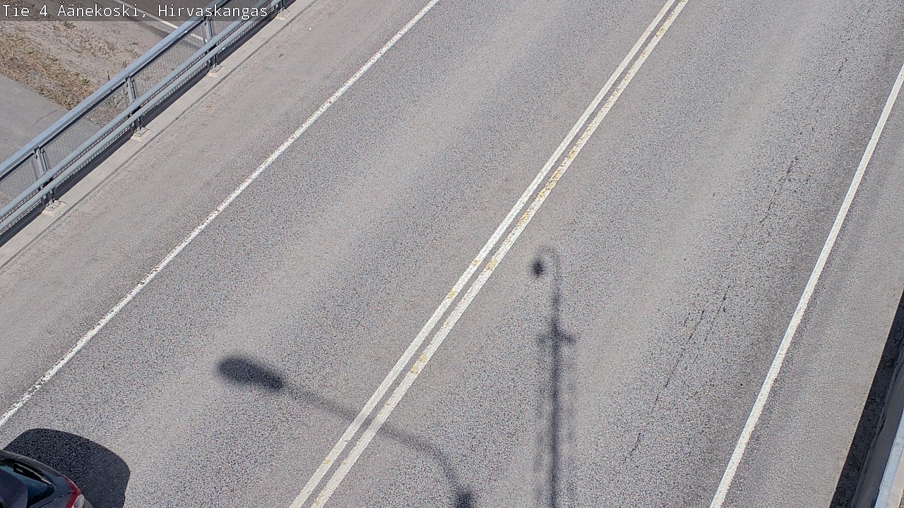 Weather Camera Image Road 4 Äänekoski, Hirvaskangas, Äänekoski, Keski-Suomi