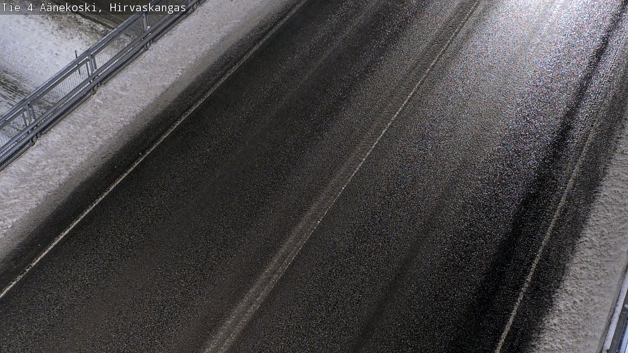 Weather Camera Image Väg 4 Äänekoski, Hirvaskangas, Äänekoski, Keski-Suomi