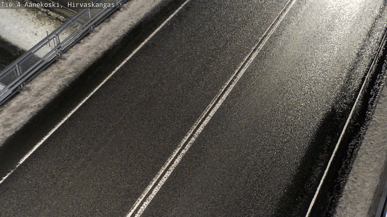 Weather Camera Image Road 4 Äänekoski, Hirvaskangas, Äänekoski, Keski-Suomi