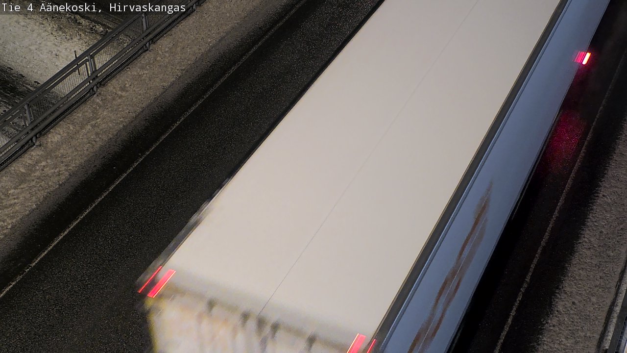 Weather Camera Image Väg 4 Äänekoski, Hirvaskangas, Äänekoski, Keski-Suomi