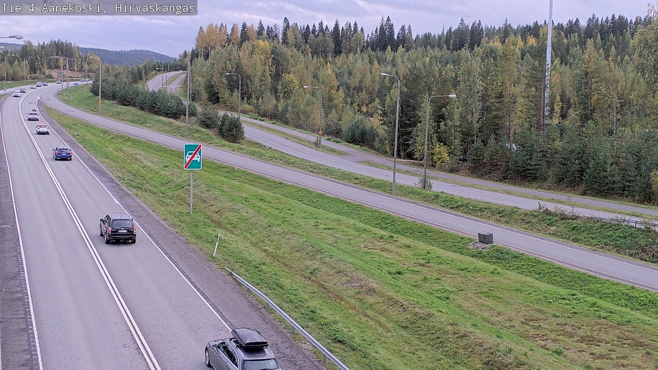 Kelikamerat Kuva Tie 4 Äänekoski, Hirvaskangas, Äänekoski, Keski-Suomi