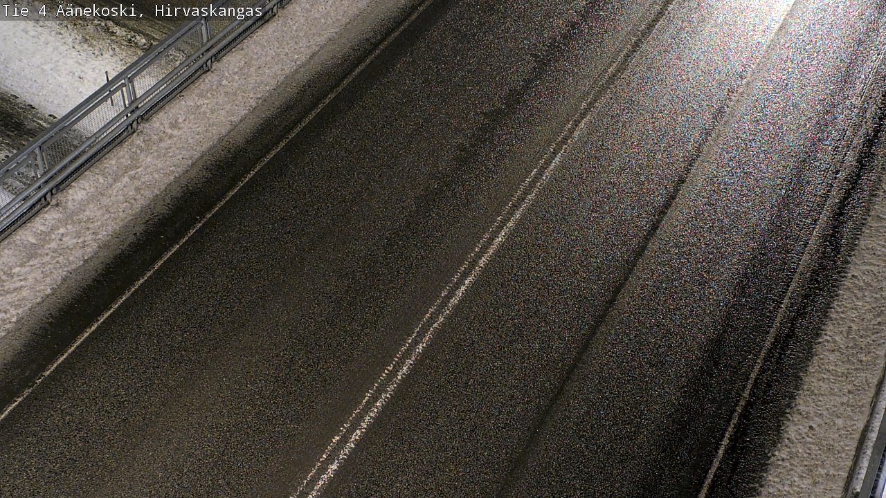 Weather Camera Image Väg 4 Äänekoski, Hirvaskangas, Äänekoski, Keski-Suomi