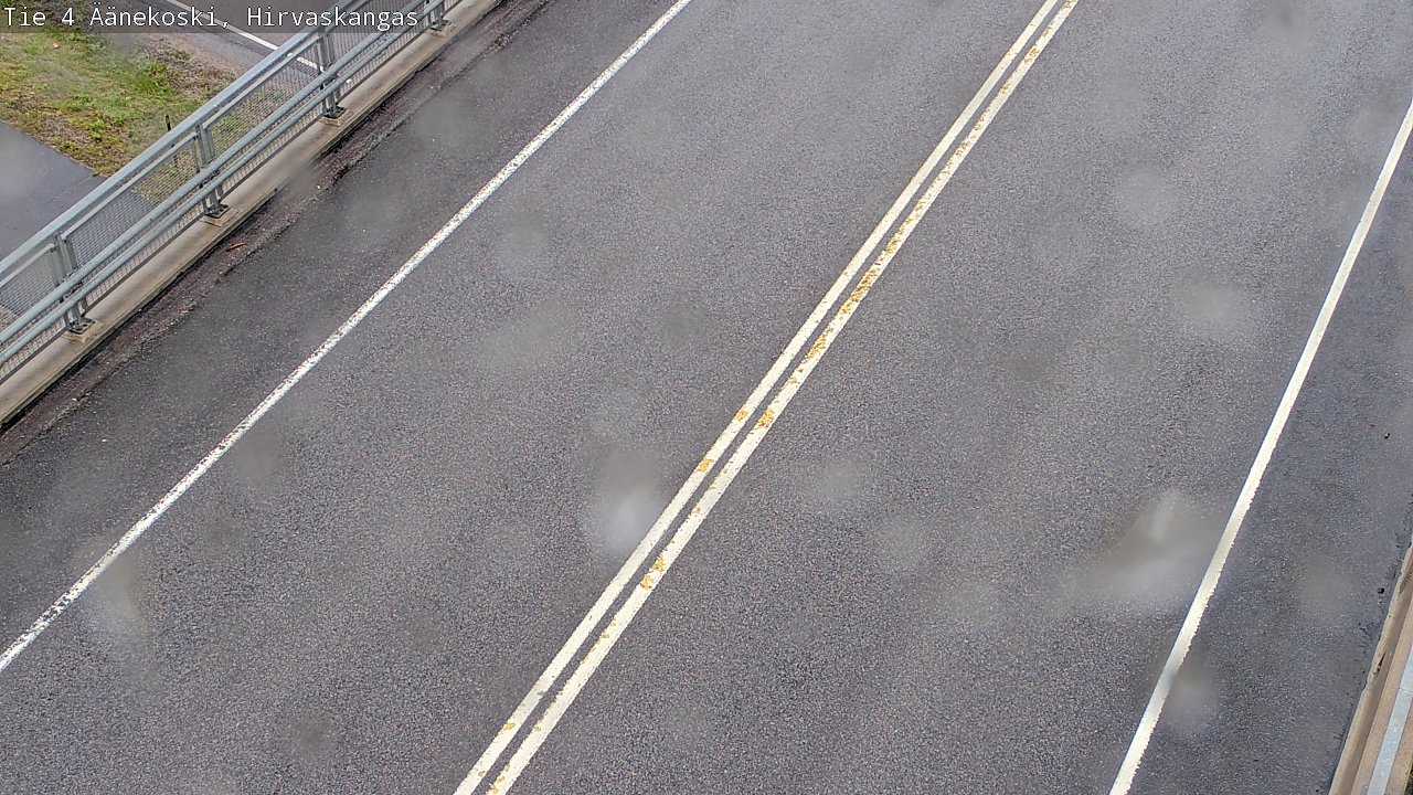 Weather Camera Image Väg 4 Äänekoski, Hirvaskangas, Äänekoski, Keski-Suomi