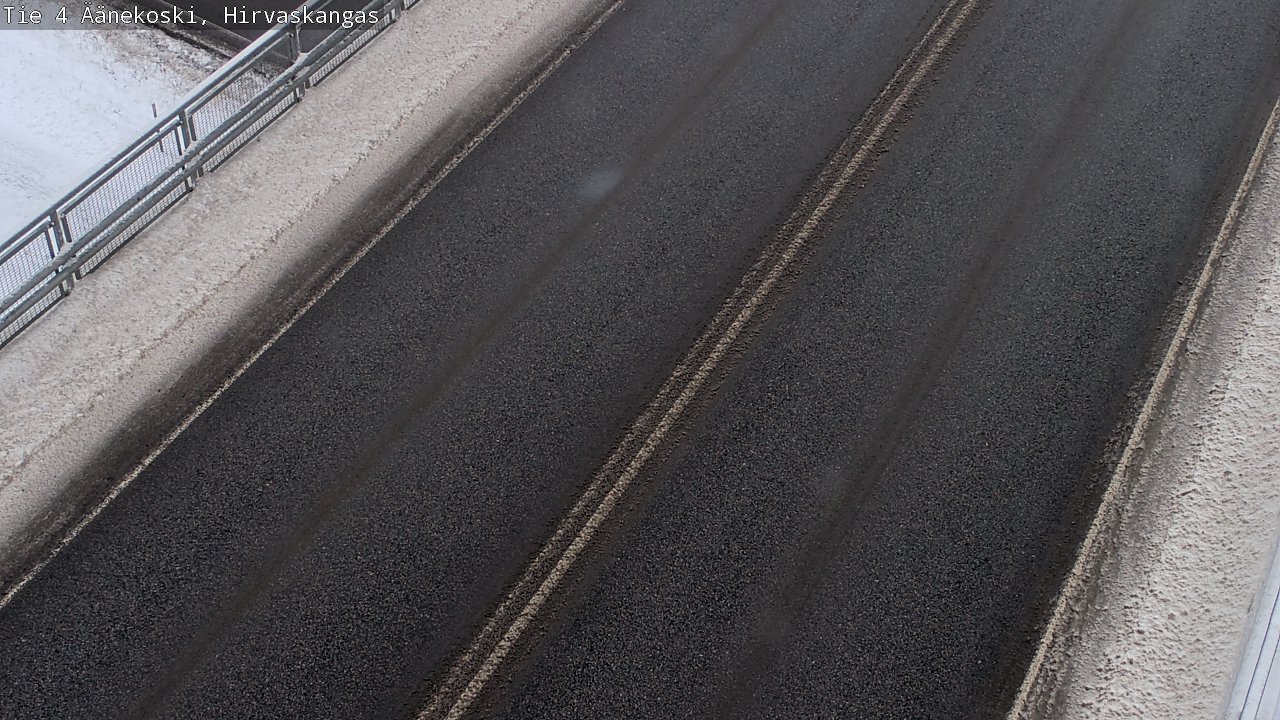 Weather Camera Image Väg 4 Äänekoski, Hirvaskangas, Äänekoski, Keski-Suomi