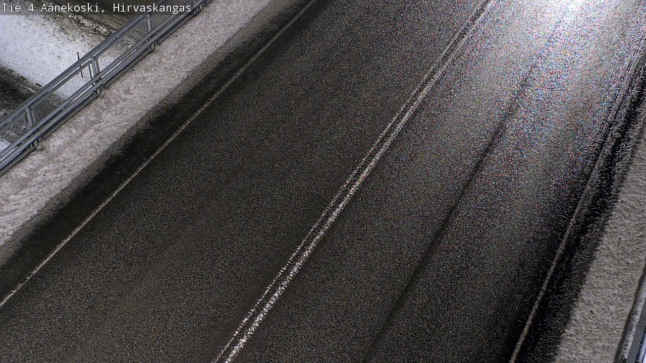 Weather Camera Image Väg 4 Äänekoski, Hirvaskangas, Äänekoski, Keski-Suomi