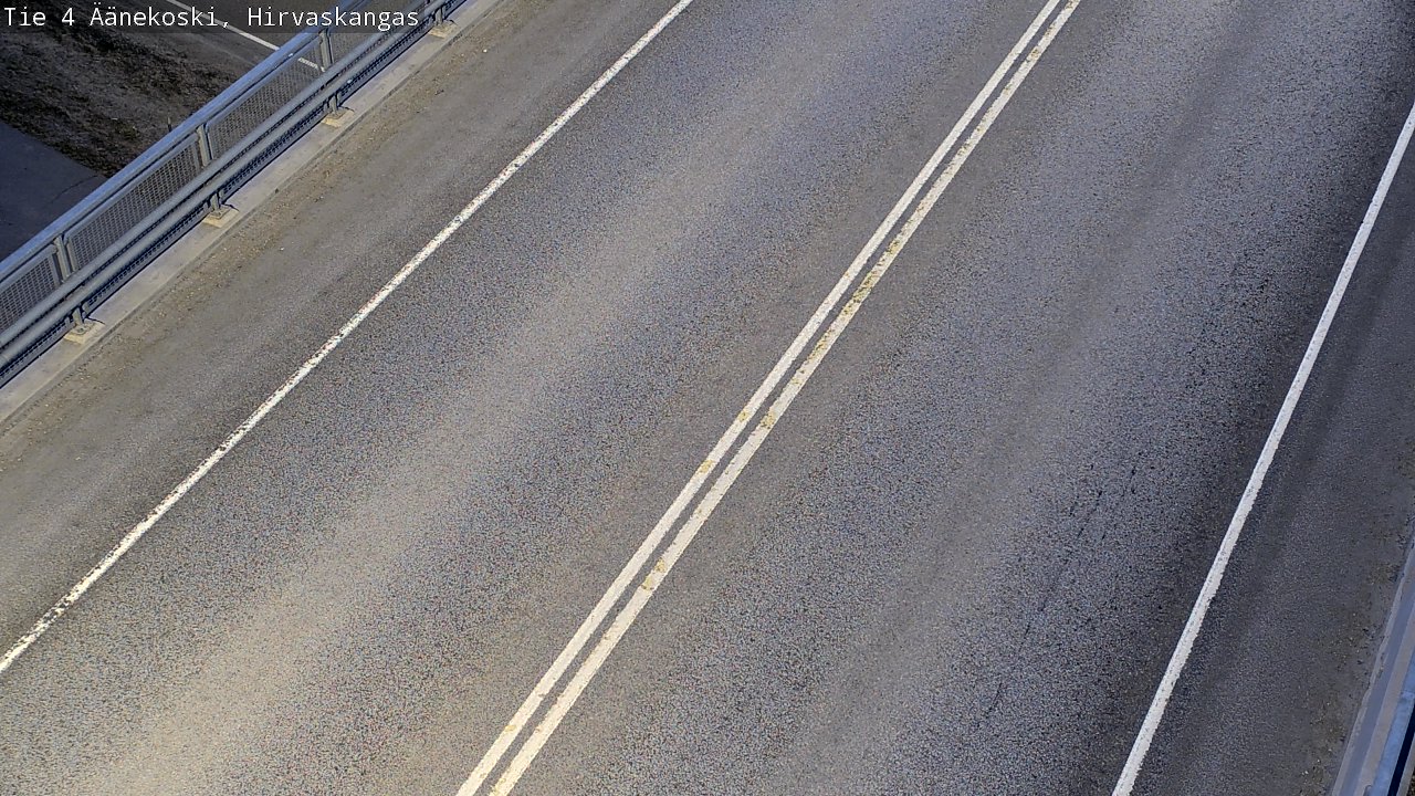 Weather Camera Image Road 4 Äänekoski, Hirvaskangas, Äänekoski, Keski-Suomi