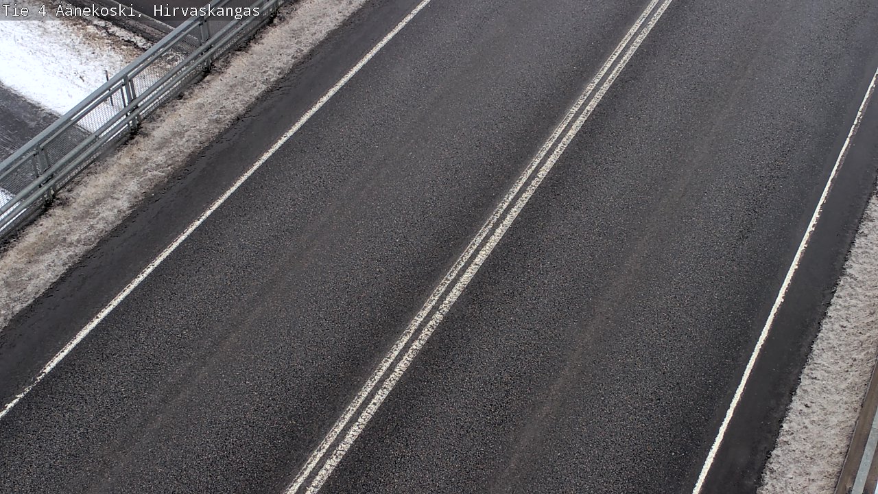 Weather Camera Image Road 4 Äänekoski, Hirvaskangas, Äänekoski, Keski-Suomi